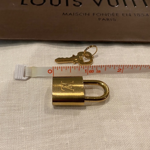 Louis Vuitton Brass Lock and Key - Picture 14 of 15